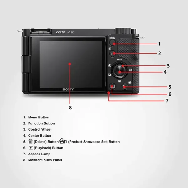 Sony Alpha ZV-E10L Interchangeable Lens Vlog Digital Camera, Large APS-C type 24.2-Megapixel Exmor CMOS Sensor With 16-50 mm - Image 9